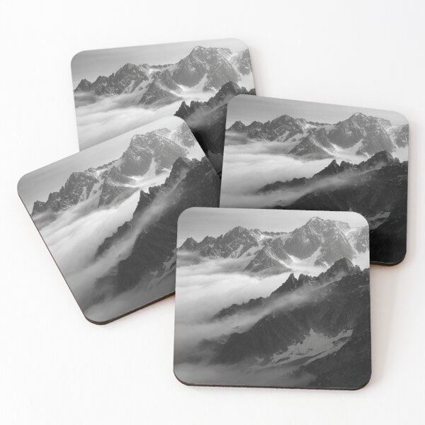 Item preview, Moody Dark Mountains designed and sold by NicolasGlowArt.