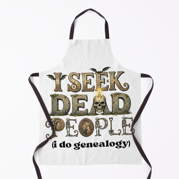 Item preview, I Seek Dead People (I Do Genealogy) designed and sold by The Curious Geneabug.