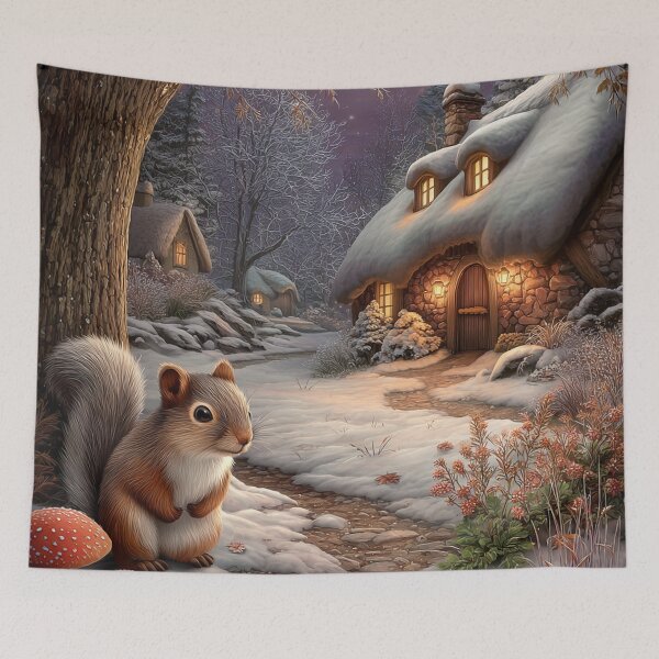 Item preview, Squirrels Moonlit Woodland Magic designed and sold by MyMagicalPlace.