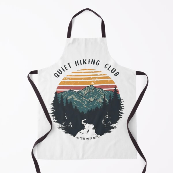 Item preview, Quiet Hiking Club – Nature Over Noise designed and sold by KapiPrint.