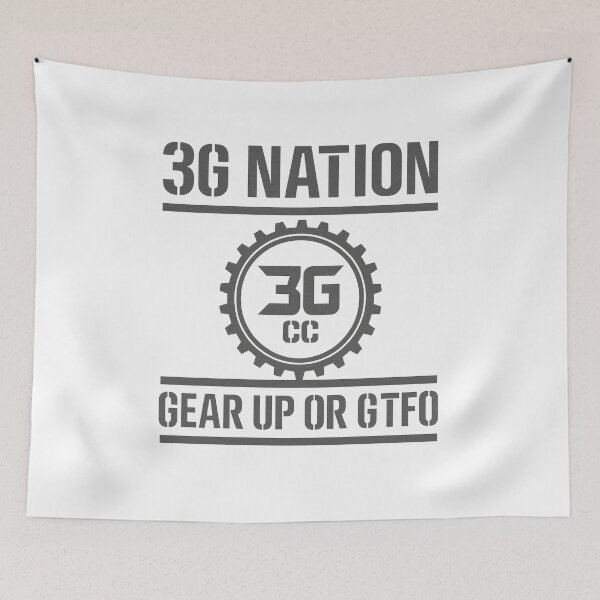 Item preview, 3G Nation Gear Up or GTFO Shirt designed and sold by 3GCC.