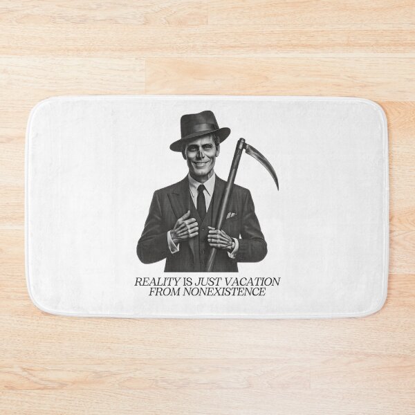 Item preview, Reality Is Just A Vacation From Nonexistence Grim Reaper Dark Philosophy Design designed and sold by NANursing.