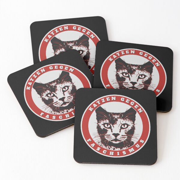 Item preview, Cats Against Fascism designed and sold by Dunkelflaute.
