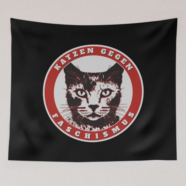 Item preview, Cats Against Fascism designed and sold by Dunkelflaute.