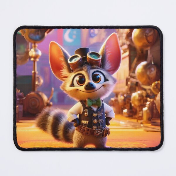 Item preview, Dash the Steampunk Aardwolf designed and sold by Sillytoe.