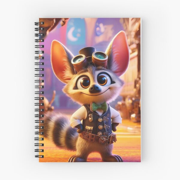 Item preview, Dash the Steampunk Aardwolf designed and sold by Sillytoe.
