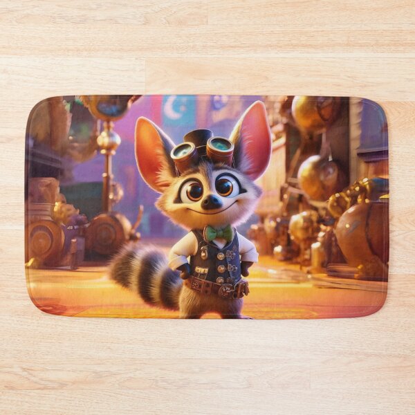 Item preview, Dash the Steampunk Aardwolf designed and sold by Sillytoe.