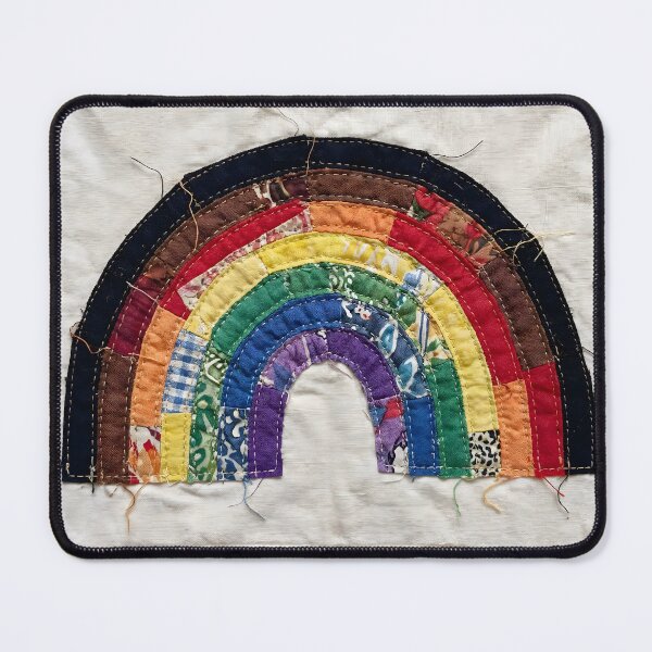 Item preview, Cute Patchwork Philadelphia Pride Rainbow designed and sold by TackyTime.