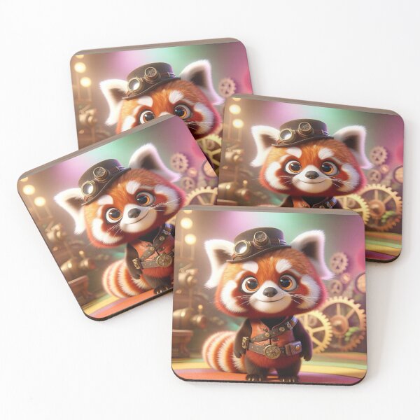 Item preview, Steampunk Red Panda Explorer designed and sold by Sillytoe.