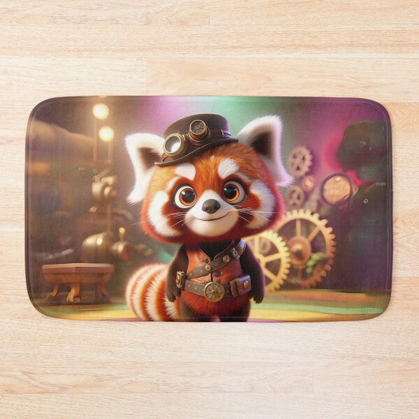 Item preview, Steampunk Red Panda Explorer designed and sold by Sillytoe.