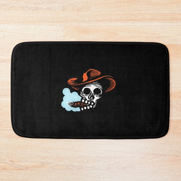 Item preview, Macabre Skeleton Cowboy Head Graphic designed and sold by ophfujmokw33.