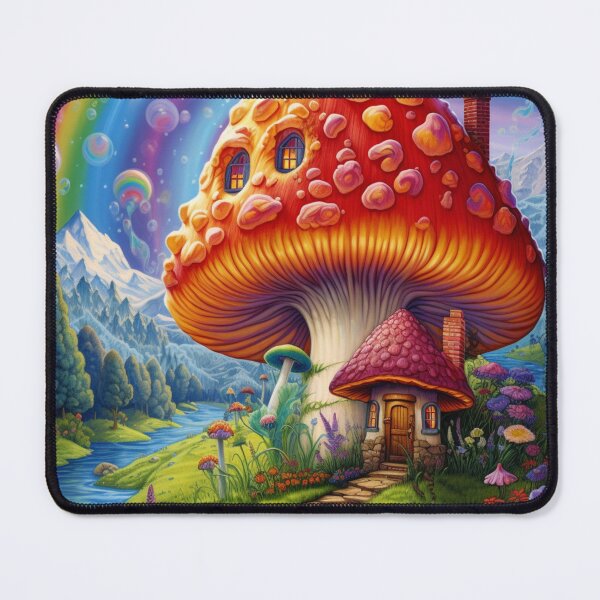Item preview, Magical Mushroom Rainbow Land designed and sold by MyMagicalPlace.