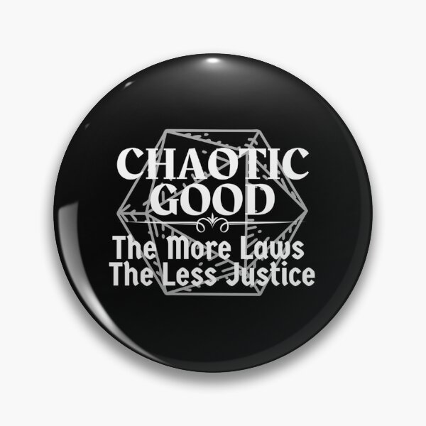 Item preview, Chaotic Good Tabletop Alignment Quote designed and sold by ophfujmokw33.