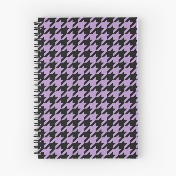 Item preview, Black And Purple Houndstooth Pattern designed and sold by pattern-archive.