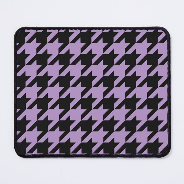 Item preview, Black And Purple Houndstooth Pattern designed and sold by pattern-archive.