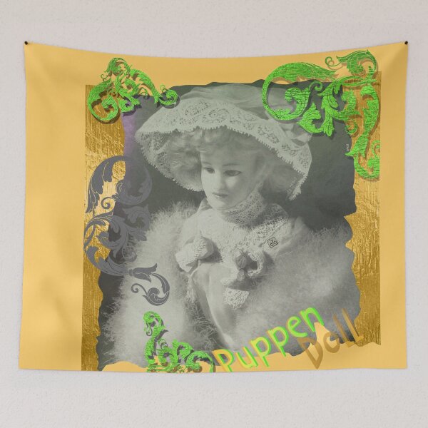 Item preview, Vintage Victorian Lady Doll (by ACCI) designed and sold by VanyssaGraphics.
