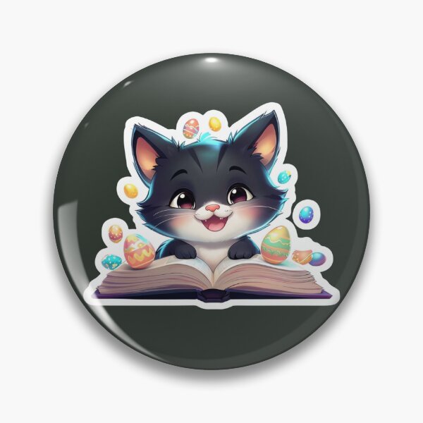 Item preview, cute kitten reading book designed and sold by digitalvibe4u.