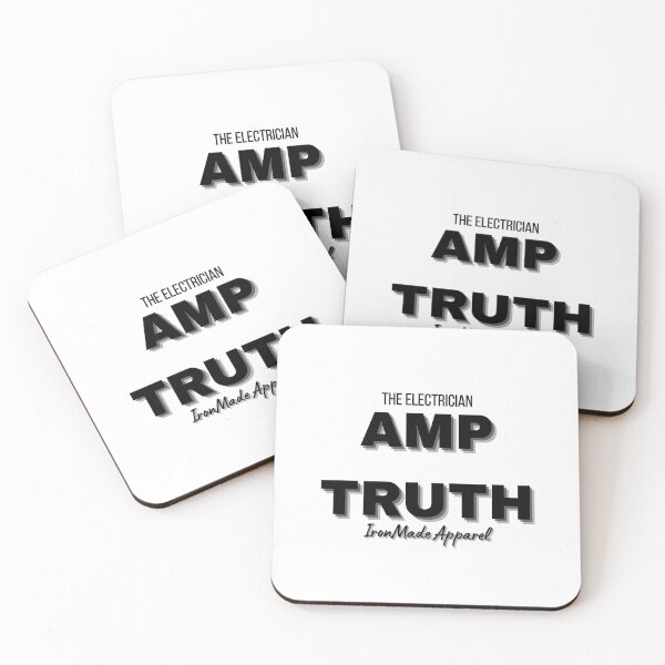 Item preview, AMP TRUTH Electrician T-Shirt – Bold Electrical Humor Tee for Linemen, Engineers & Skilled Trades Professionals designed and sold by IronMade Apparel.