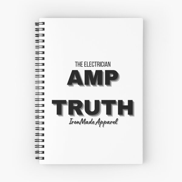 Item preview, AMP TRUTH Electrician T-Shirt – Bold Electrical Humor Tee for Linemen, Engineers & Skilled Trades Professionals designed and sold by IronMade Apparel.