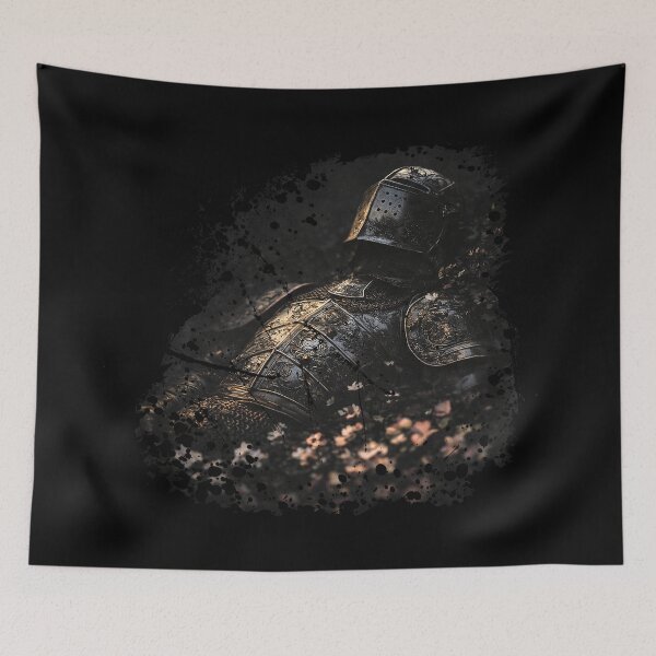 Item preview, Knight resting after a long days adventuring designed and sold by keytee.