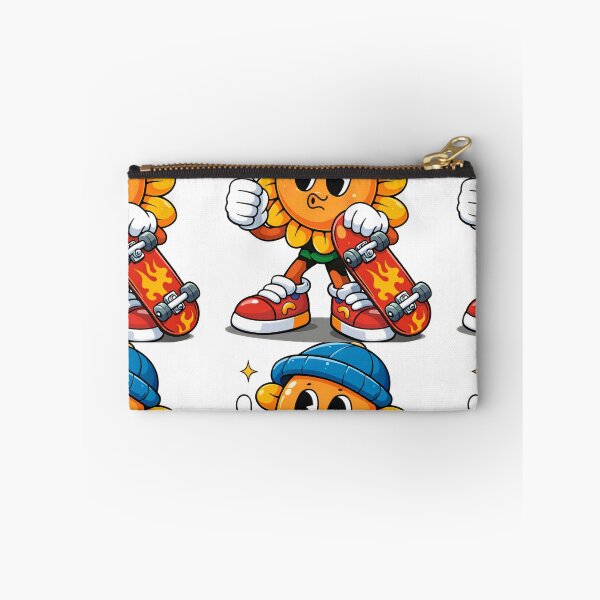 Item preview, Cool Skateboard Flower Mascot Cartoon Street Style Character designed and sold by Sadia  Jannat.
