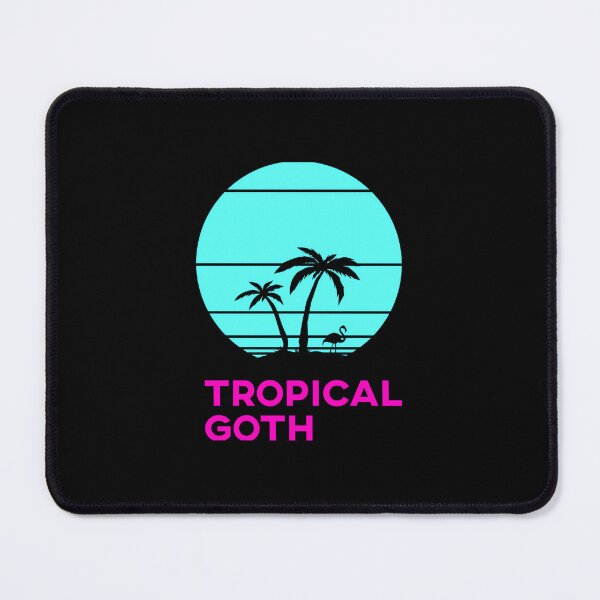 Item preview, Tropical Goth Retro Sunset Vaporwave designed and sold by ophfujmokw33.