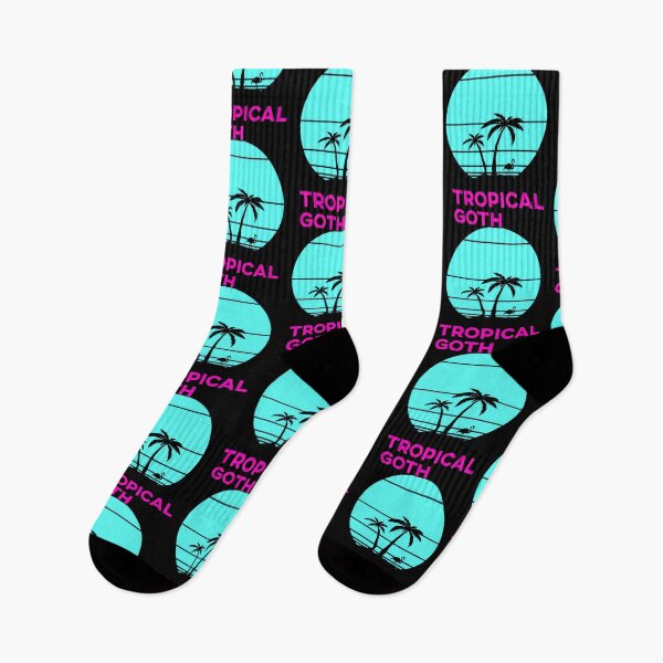 Item preview, Tropical Goth Retro Sunset Vaporwave designed and sold by ophfujmokw33.