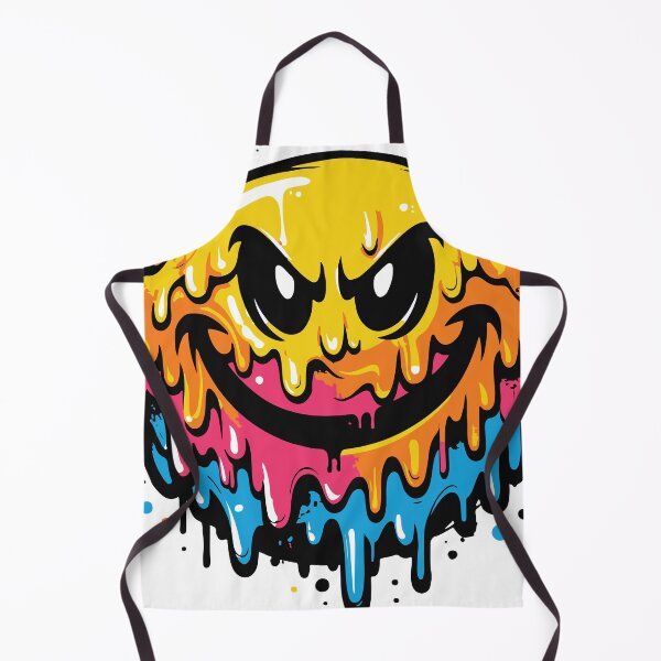 Item preview, A dynamic 'melted' smiley that looks like it is moving and dripping – a strong visual effect that draws attention. designed and sold by Dejbar.