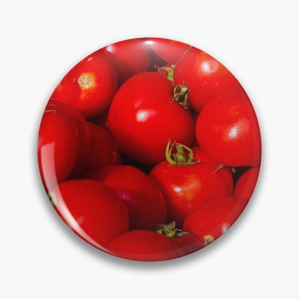 Item preview, Fresh Red Tomatoes in Crate — Ripe Round Produce for Cooking, Salads, and Market Display designed and sold by Nmallia.