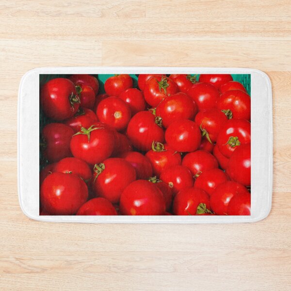 Item preview, Fresh Red Tomatoes in Crate — Ripe Round Produce for Cooking, Salads, and Market Display designed and sold by Nmallia.