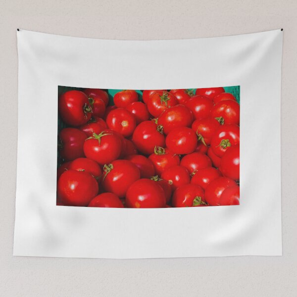 Item preview, Fresh Red Tomatoes in Crate — Ripe Round Produce for Cooking, Salads, and Market Display designed and sold by Nmallia.