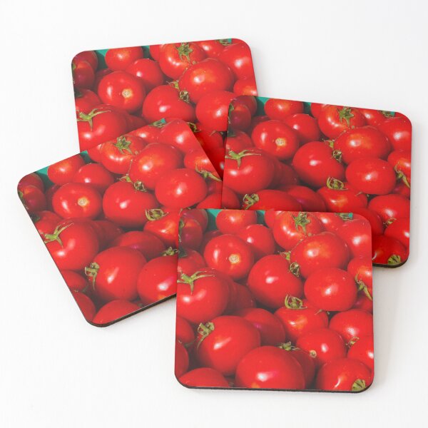 Item preview, Fresh Red Tomatoes in Crate — Ripe Round Produce for Cooking, Salads, and Market Display designed and sold by Nmallia.