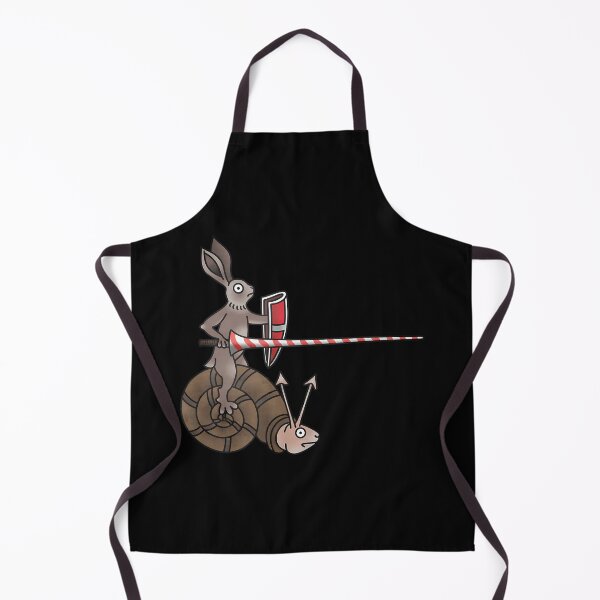 Item preview, Medieval Marginalia Jousting Rabbit Knight designed and sold by ophfujmokw33.