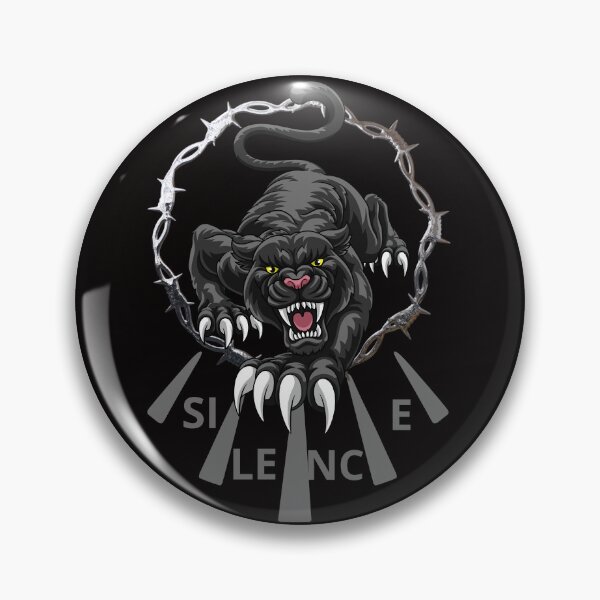 Item preview, Black Panther Attack – Fierce Wild Cat Streetwear Design designed and sold by Tadeusz1.