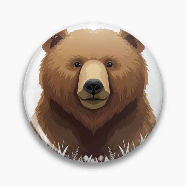 Item preview, Only A Bear face illustration art  designed and sold by MagicMaker1984.
