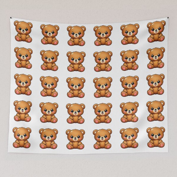 Item preview, Kawaii Teddy Bear – Soft & Cute Teddy Bear designed and sold by Elyna-Shop.