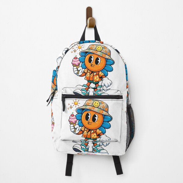 Item preview, Cute Ice Cream Flower Mascot Cartoon Summer Character Design designed and sold by Sadia Jannat.