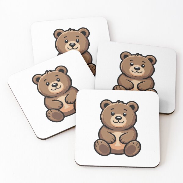 Item preview, Brown Teady bear illustration graphic art  designed and sold by MagicMaker1984.