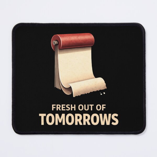 Item preview, Fresh Out Of Tomorrows Funny Dark Humor Minimal Design designed and sold by Tropivaro.