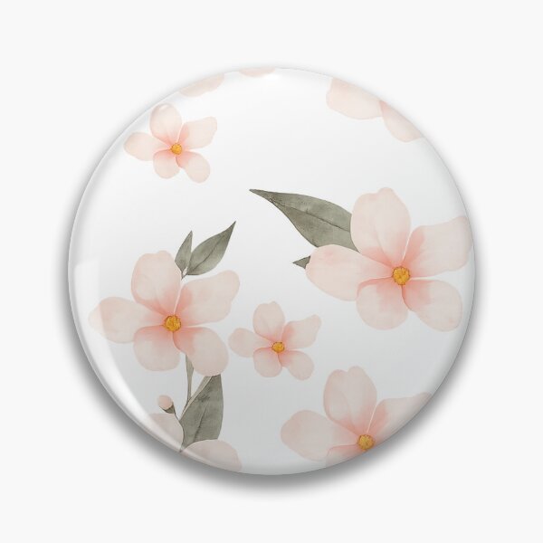 Item preview, Soft Peach Floral Pattern designed and sold by ssoundofsilence.