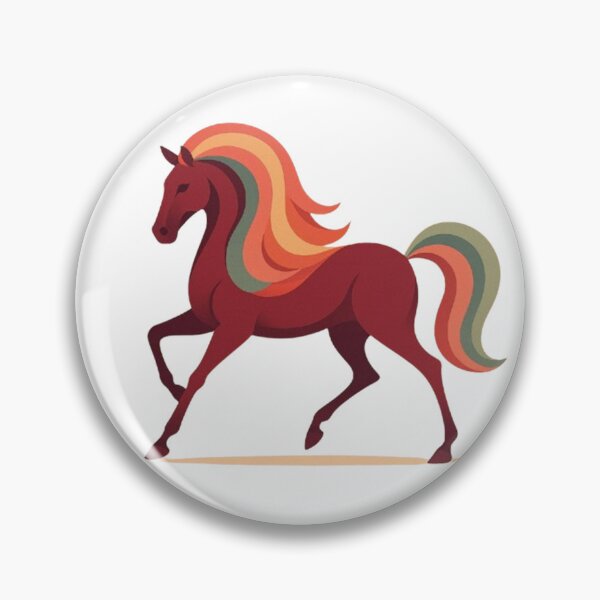 Item preview, Abstract Horse – Colorful Ribbon Motif designed and sold by Dogandesighn.
