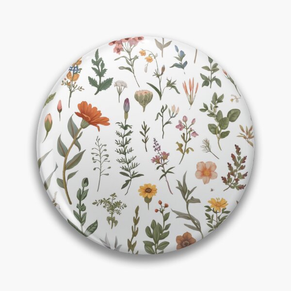 Item preview, Handdrawn watercolor wildflower  designed and sold by uunaa.