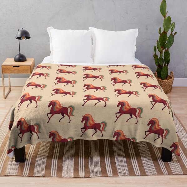 Item preview, Abstract Horse – Colorful Ribbon Motif designed and sold by Dogandesighn.