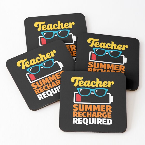 Item preview, Teacher Summer Break Recharge Required Last Day School Women Funny designed and sold by clothesy7.
