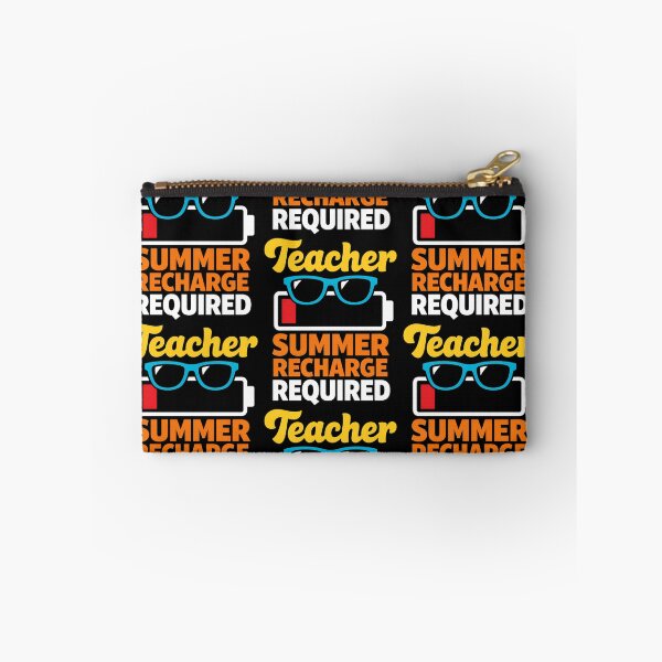 Item preview, Teacher Summer Break Recharge Required Last Day School Women Funny designed and sold by clothesy7.