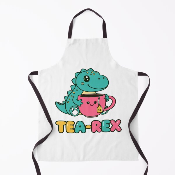 Item preview, Cute Kawaii Dino 'Tea-Rex' Illustration designed and sold by CeliaZnx.
