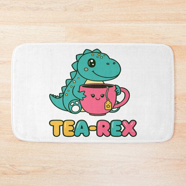 Item preview, Cute Kawaii Dino 'Tea-Rex' Illustration designed and sold by CeliaZnx.