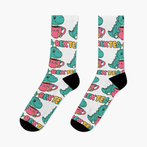 Item preview, Cute Kawaii Dino 'Tea-Rex' Illustration designed and sold by CeliaZnx.