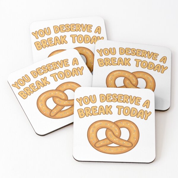 Item preview, You Deserve a Break Today T-Shirt | Funny Pretzel Bakery Aesthetic Graphic Tee designed and sold by DmaarGroup.