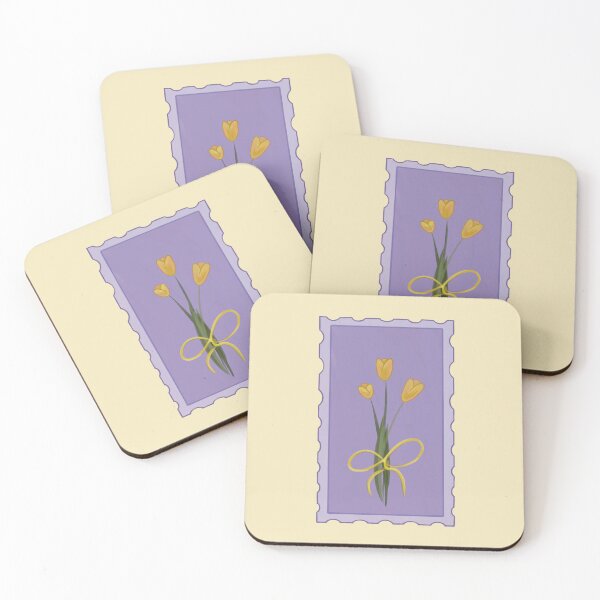 Item preview, Tulip Stamp designed and sold by Just-2-Raccoons.